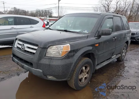 2007 Honda Pilot Ex из США, поврежденный, VIN 5FNYF18447B014011